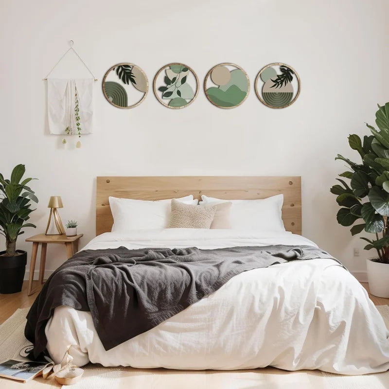 Boho Geometric Wall Decor Set
