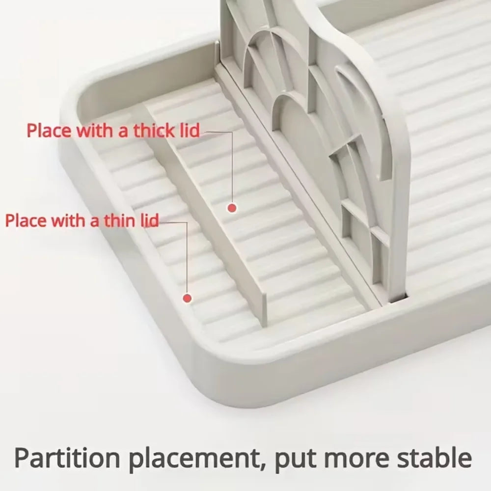 Countertop Spoon & Lid Rack