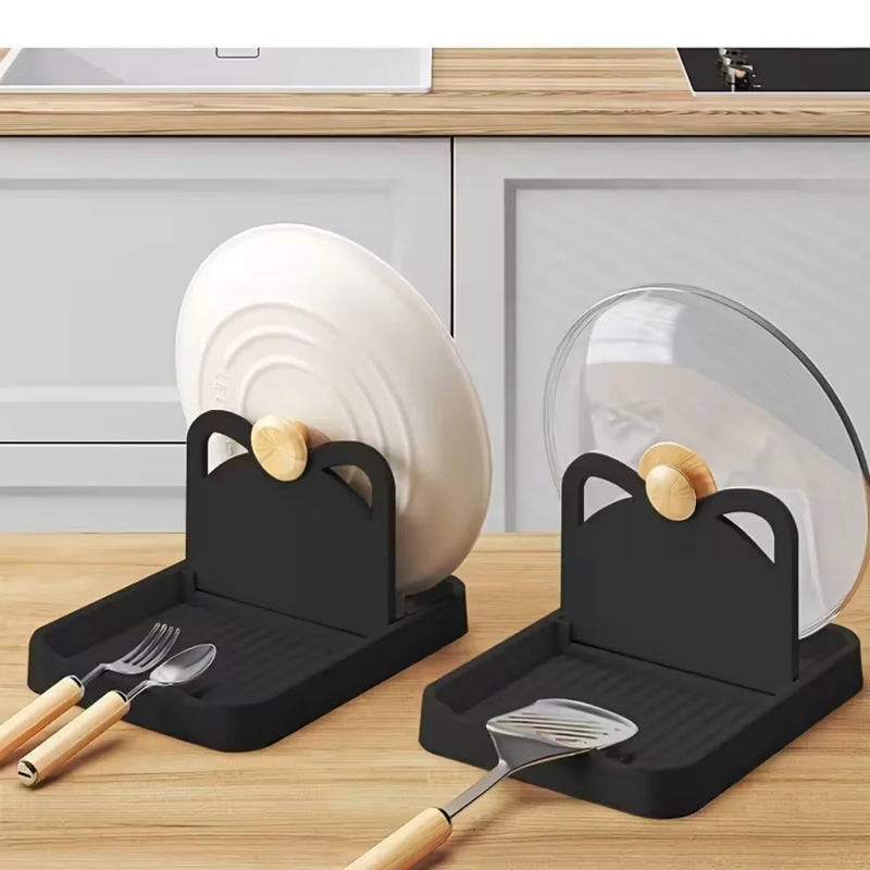 Countertop Spoon & Lid Rack