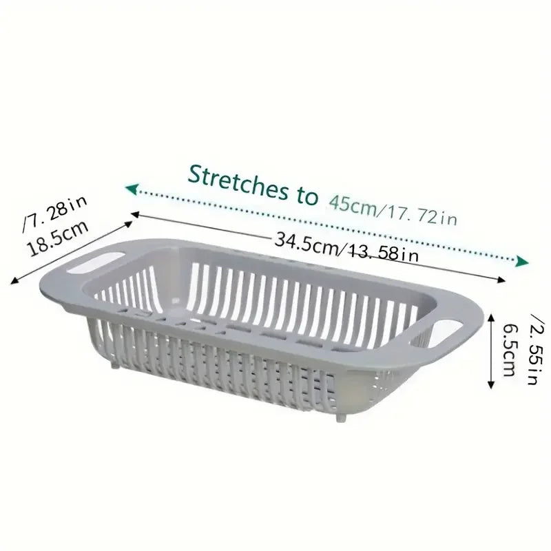 Adjustable Sink Drain Basket