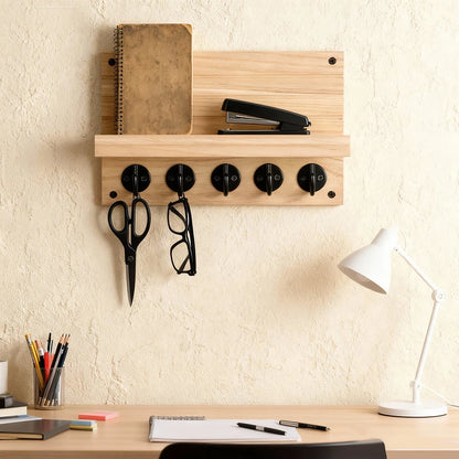 Wooden Entryway Organizer