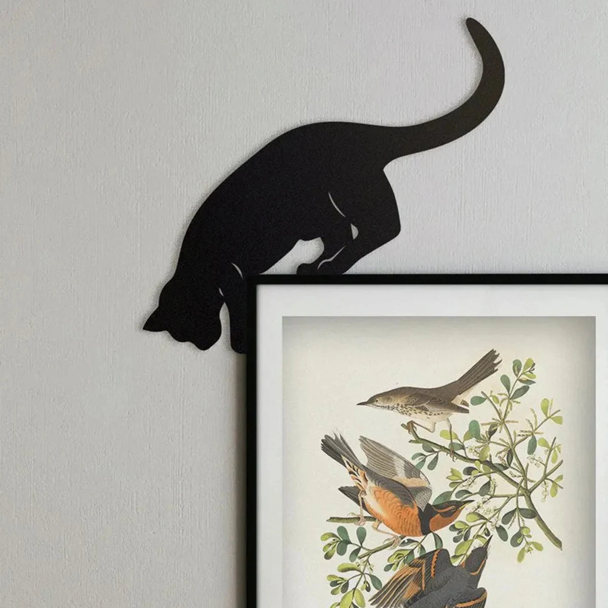 Rustic Cat Over-Door Wooden Sign