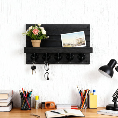 Wooden Entryway Organizer