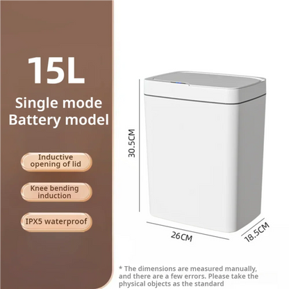 Smart Touchless Waste Bin – 15L