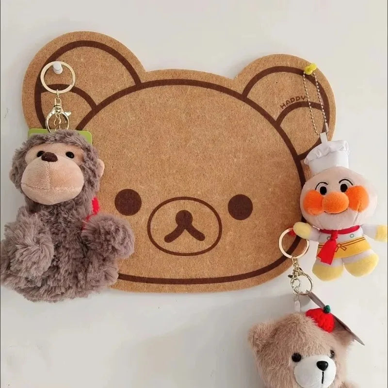 Cartoon Bear Felt Wall Art Panel