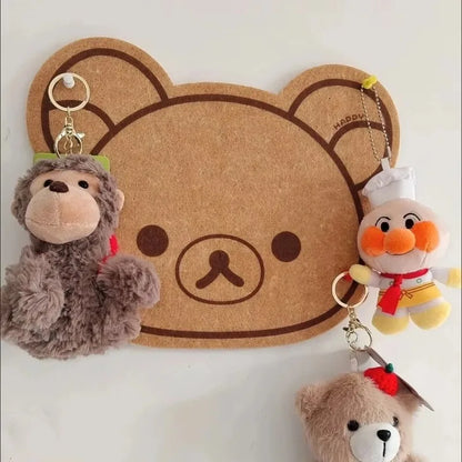 Cartoon Bear Felt Wall Art Panel