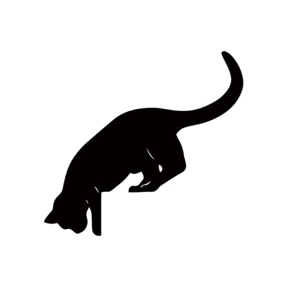 Rustic Cat Over-Door Wooden Sign