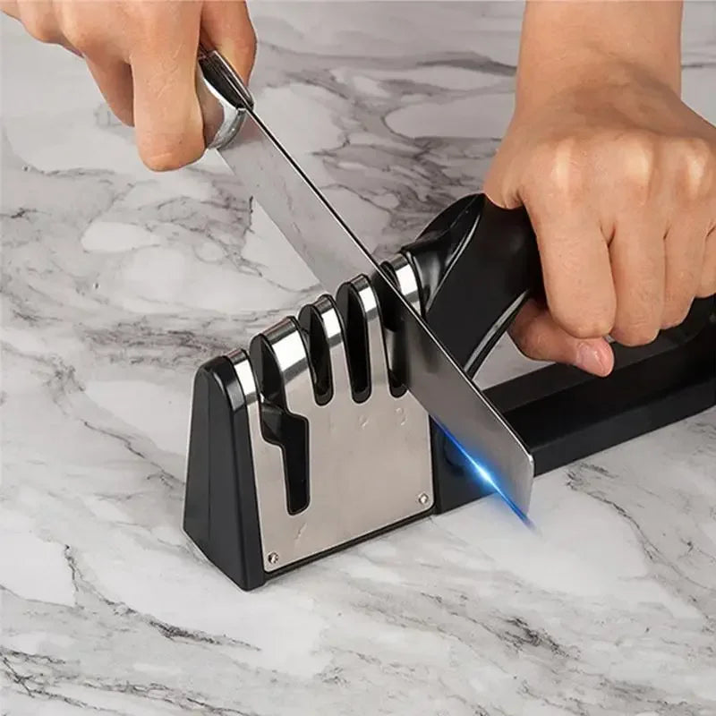 Multi-Stage Knife Sharpener