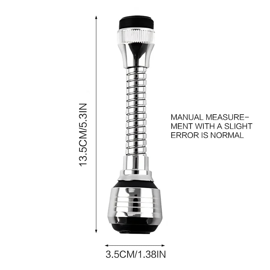 Rotating Water-Saving Faucet Extender