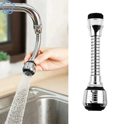Rotating Water-Saving Faucet Extender
