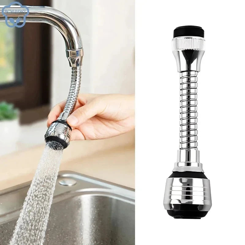 Rotating Water-Saving Faucet Extender