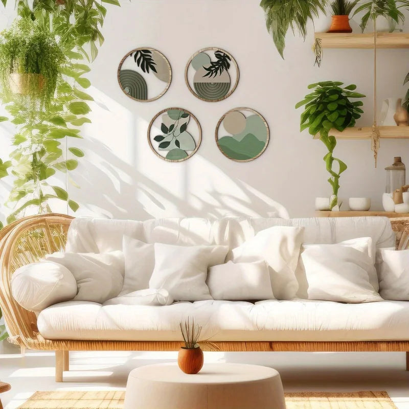 Boho Geometric Wall Decor Set