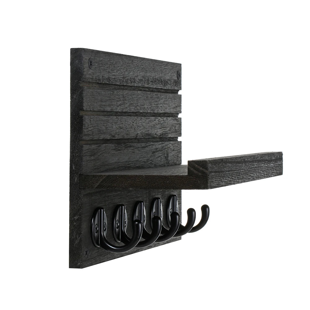 Wooden Entryway Organizer