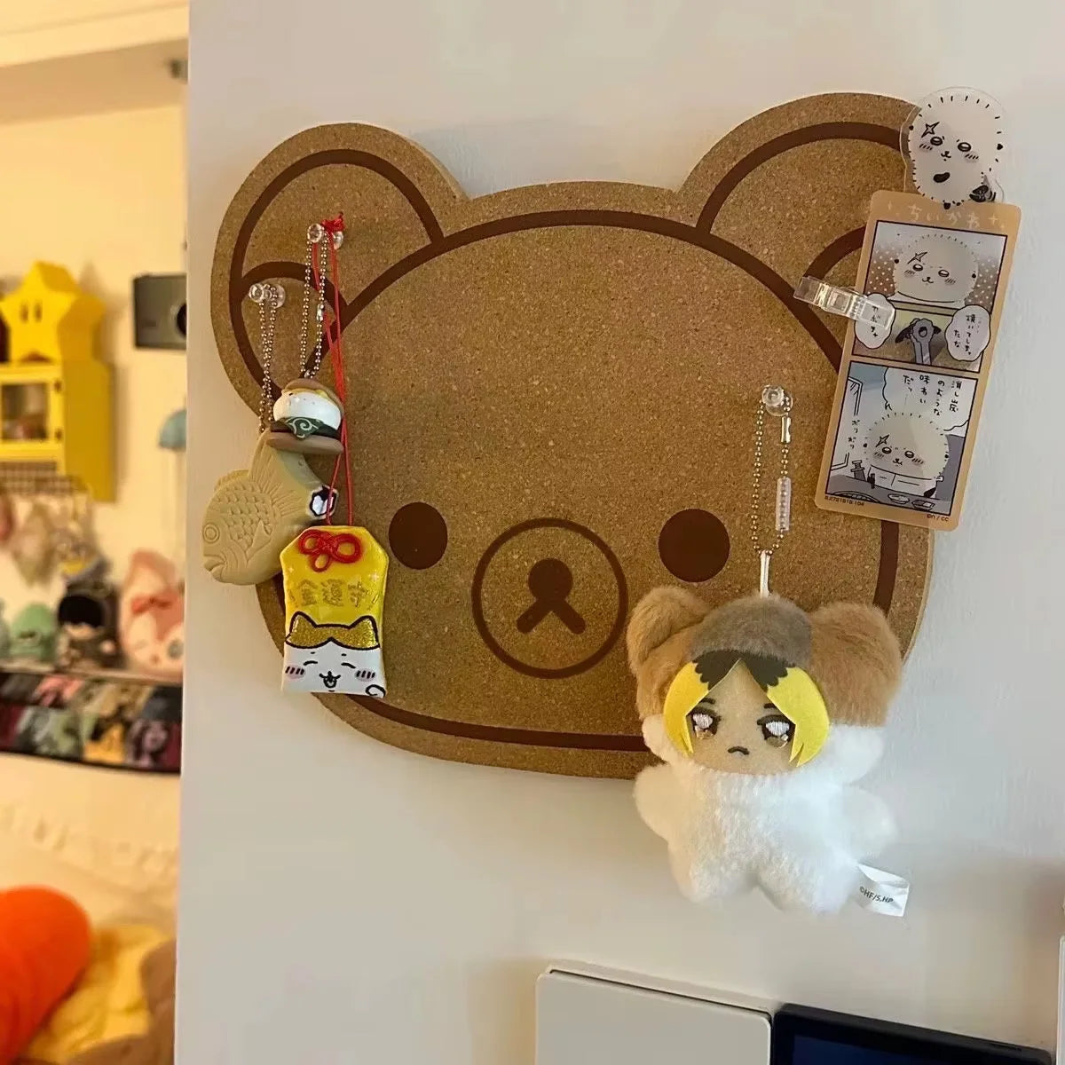 Cartoon Bear Felt Wall Art Panel