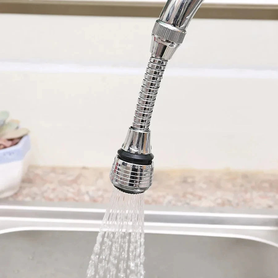 Rotating Water-Saving Faucet Extender