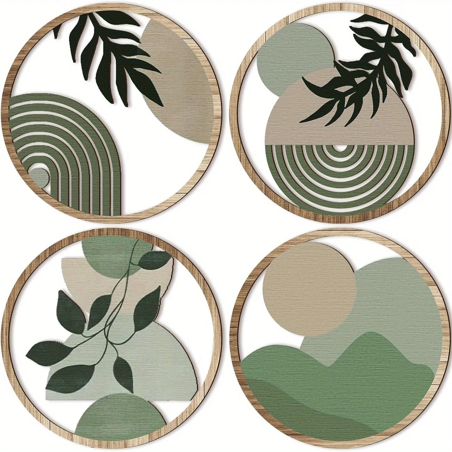 Boho Geometric Wall Decor Set