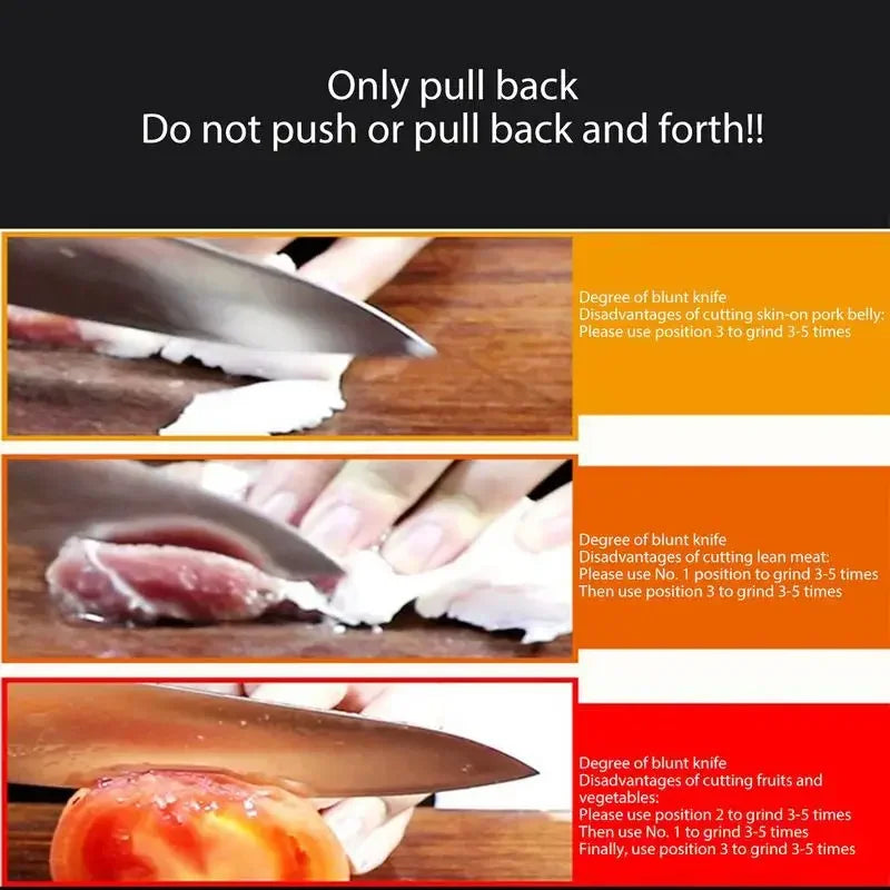 Multi-Stage Knife Sharpener