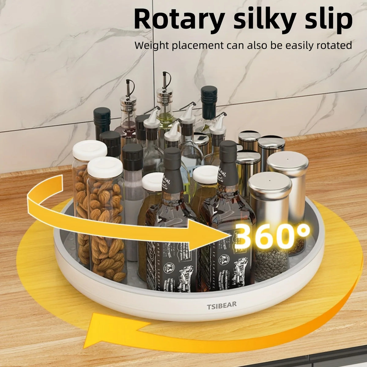 Rotating Spice & Countertop Organizer