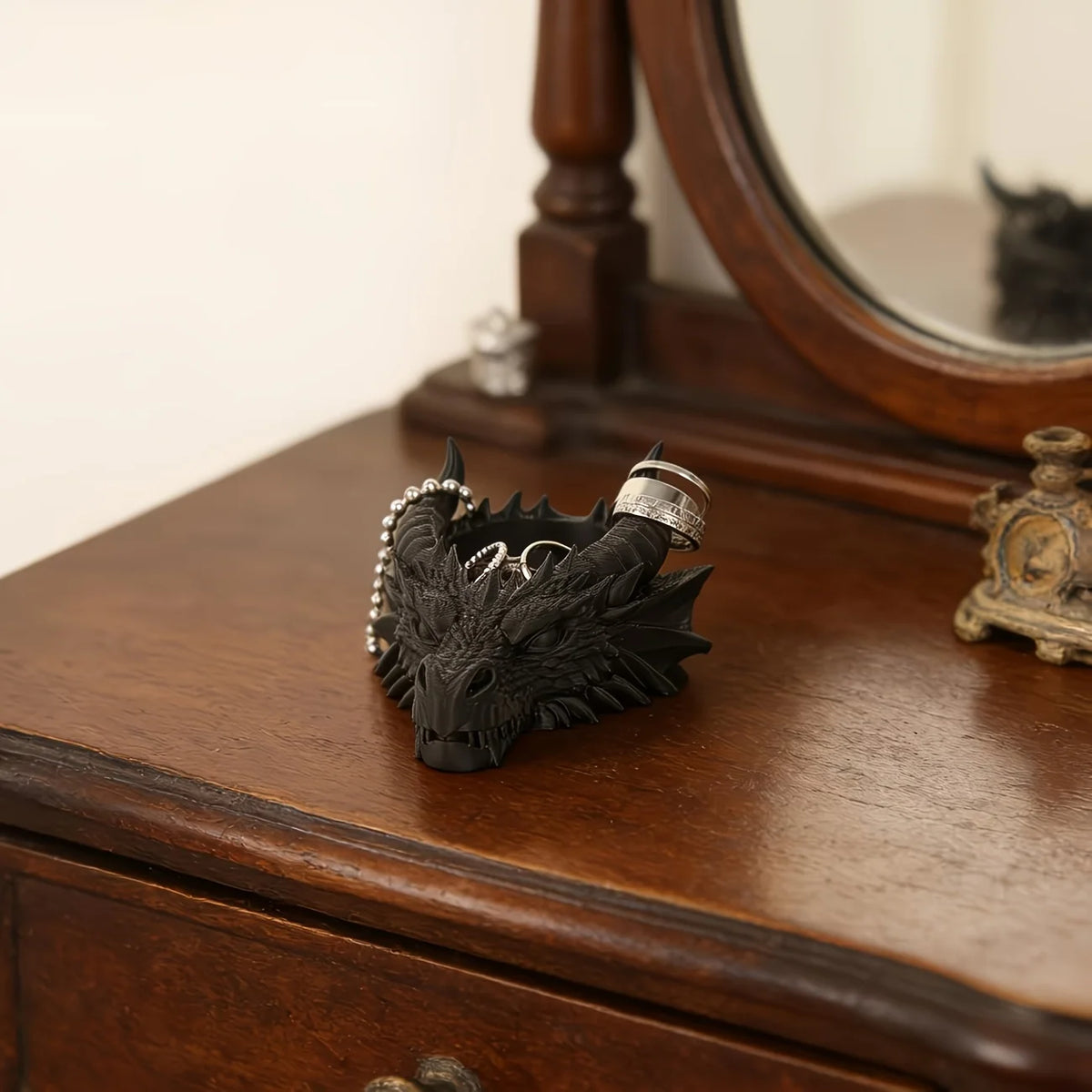 Dark Fantasy Dragon Desk Decor