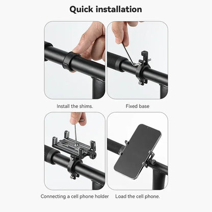CNC Metal Bicycle Phone Holder