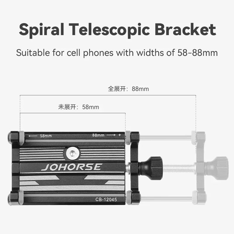 CNC Metal Bicycle Phone Holder