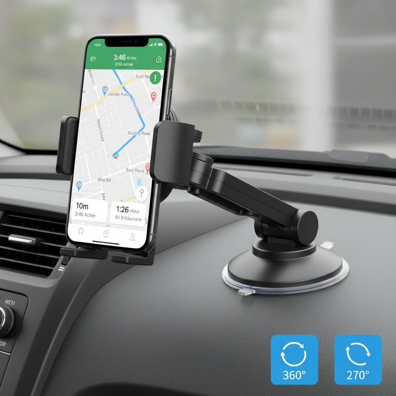 TOPK Powerful Grip Car Phone Holder