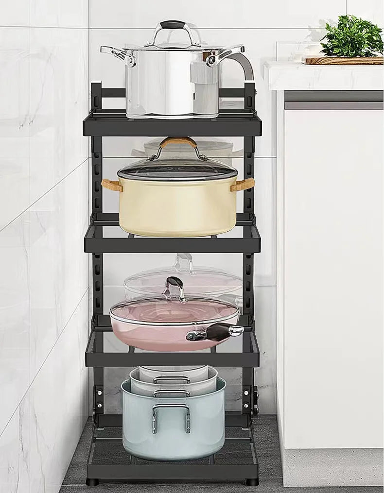 Kitchen Cabinet Storage Rack
