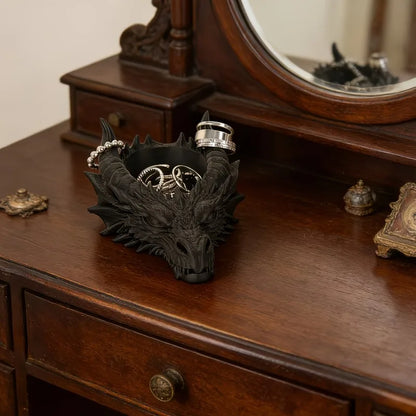 Dark Fantasy Dragon Desk Decor