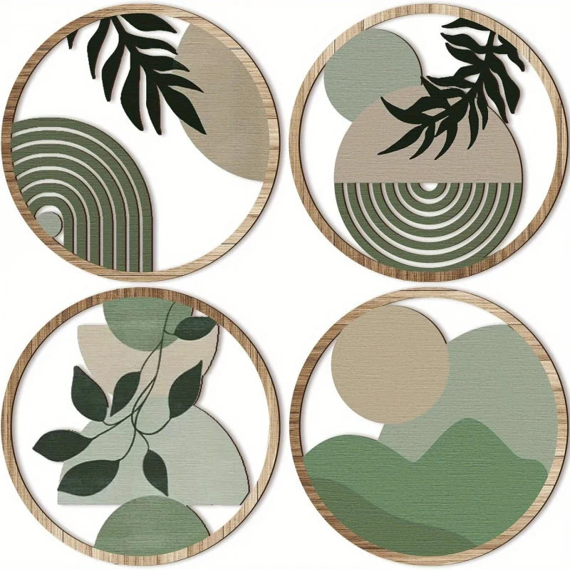 Boho Geometric Wall Decor Set