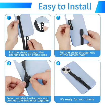 Universal Silicone Phone Hand Strap