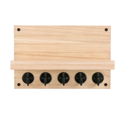 Wooden Entryway Organizer