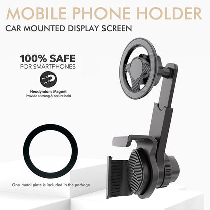 Foldable Magnetic Car Phone Holder