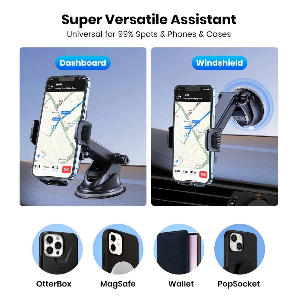 TOPK Powerful Grip Car Phone Holder