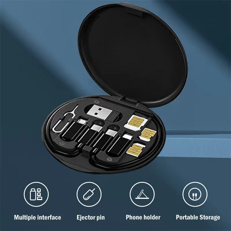 Multi-Function Charging Cable Storage Case