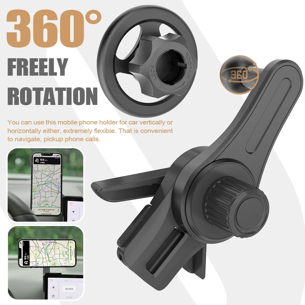 Foldable Magnetic Car Phone Holder