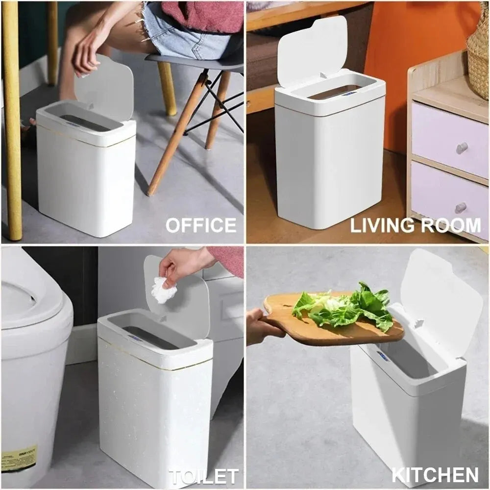 Smart Touchless Waste Bin – 15L
