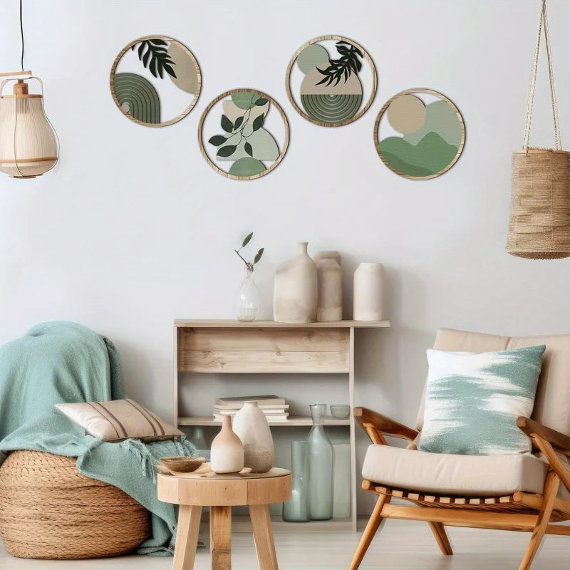 Boho Geometric Wall Decor Set