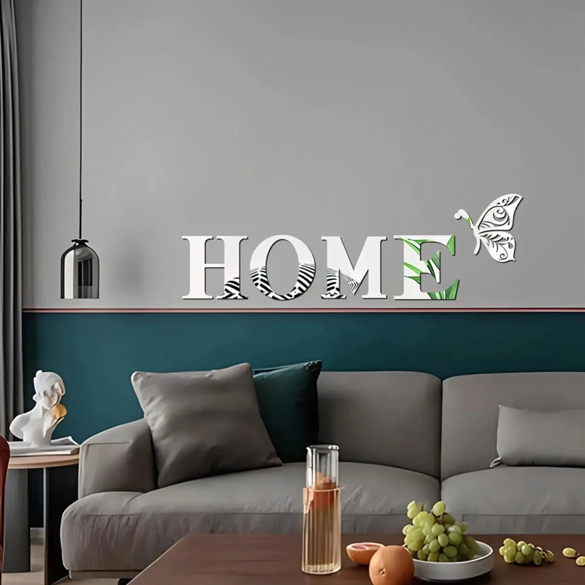 3D Mirror Entrance Decor